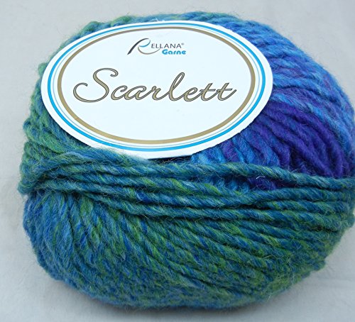 Rellana Scarlett Mützenwolle 50g Farbe 04 blau