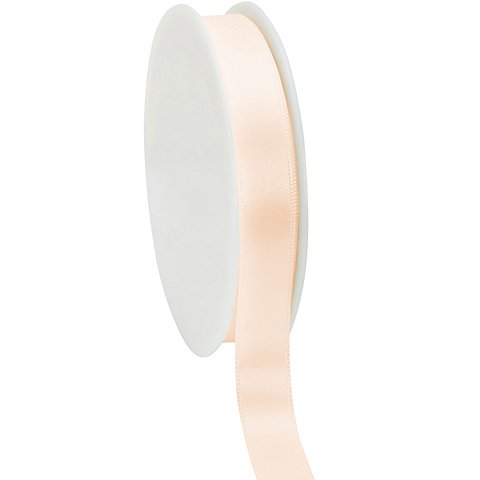 Satinband, creme, 15 mm, 50 m