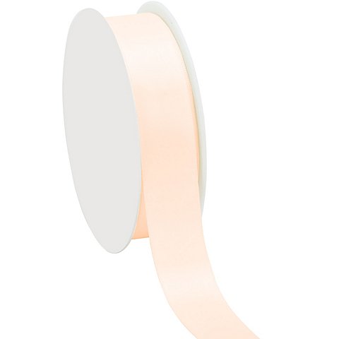 Satinband, creme, 25 mm, 25 m