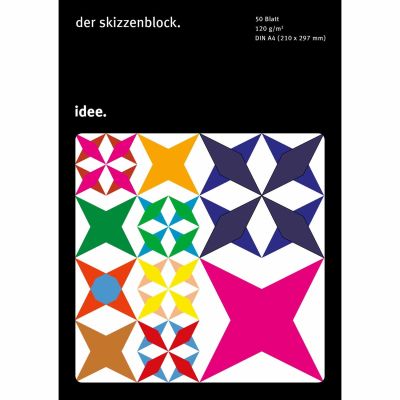 Skizzenblock 120g/m² 50 Blatt von idee. Creativmarkt