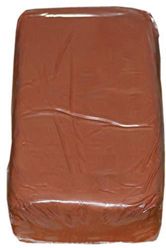 Soft-Ton, Modelliermasse terracotta, lufthärtend/brennbar 1040° 500g