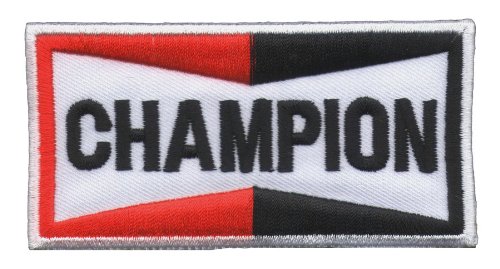 Sponsoren Aufnäher / Iron on Patch " CHAMPION "