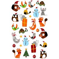 Sticker "Weihnachtstiere" von Multi