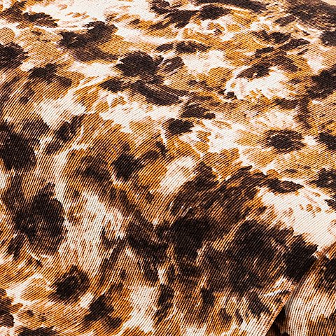 Stretch-Feincord "Batik", braun-color