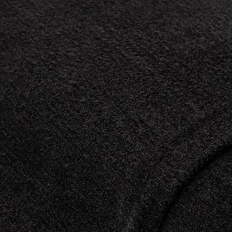 Strickstoff, schwarz