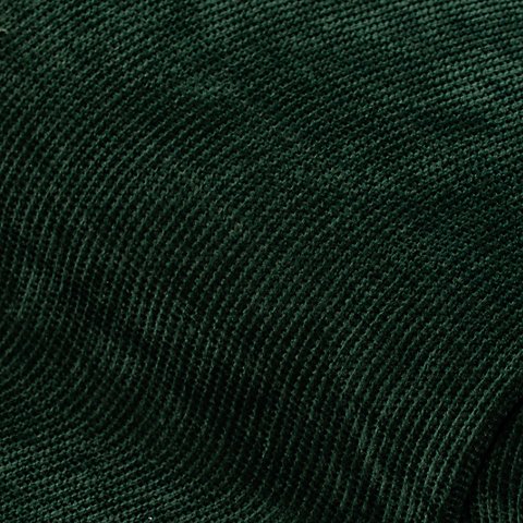 Strickstoff aus Chenille-Garn, dunkelgrün