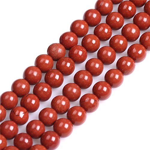 Sweet & Happy Girl's store 8mm Edelstein Roter Jaspis Perlen Strang 15 Zoll Schmuckherstellung Perlen von GEM-INSIDE CREATE YOUR OWN FASHION