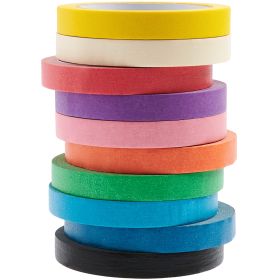 Tape Set Papier Rainbow 15mm 25m