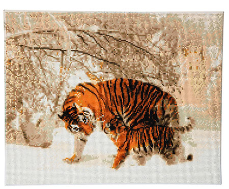 Tiger im Winter