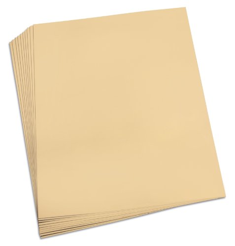 Tonpapier 50x70 cm beige Packung a 10 Bogen