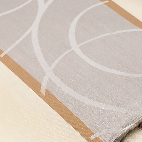 Vorhangstoff "Streifen", beige/braun