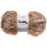 Wolle "Cuddly" - Sahne/Sand-Melange von stafil