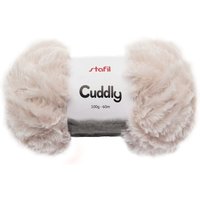 Wolle "Cuddly" - Weiß von stafil