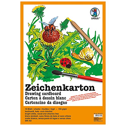 ZEICHENKARTON 150G. DIN A4, 25BL.