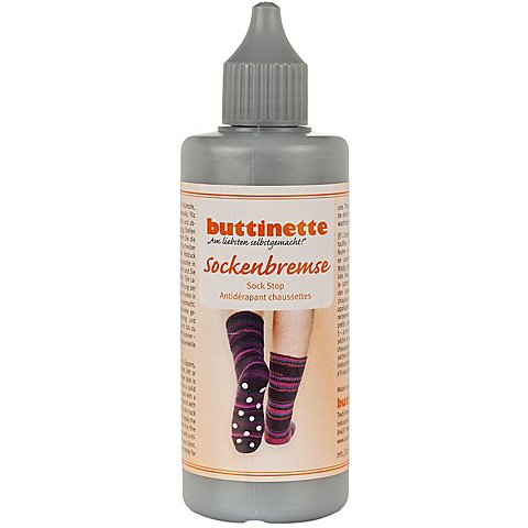 buttinette "Sockenbremse", 100 ml, anthrazit