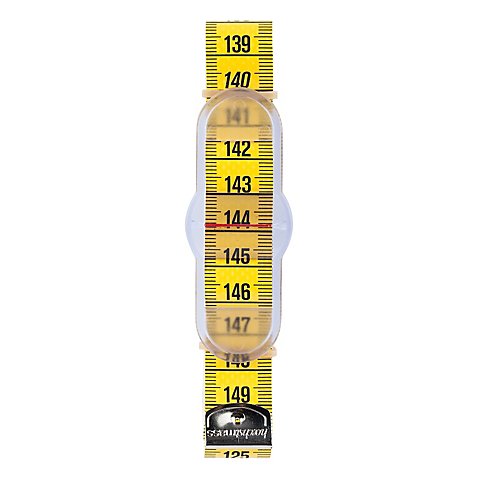 hoechstmass Taillenmaßband mit Schieber, in cm-Einheit, Länge: 150 cm