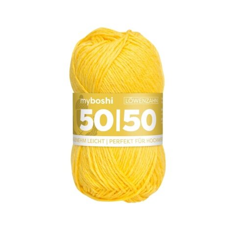 myboshi 5050 Merino-Mix exklusiv - Auslauffarbe Löwenzahn