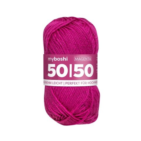 myboshi 5050 Merino-Mix exklusiv - Auslauffarbe Magenta