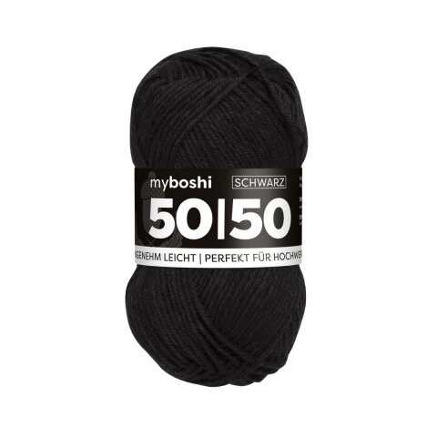 myboshi 5050 Merino-Mix exklusiv Schwarz