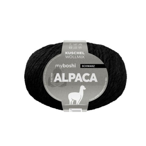 myboshi Alpaca Schwarz