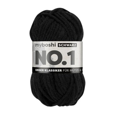 myboshi No.1 Schwarz