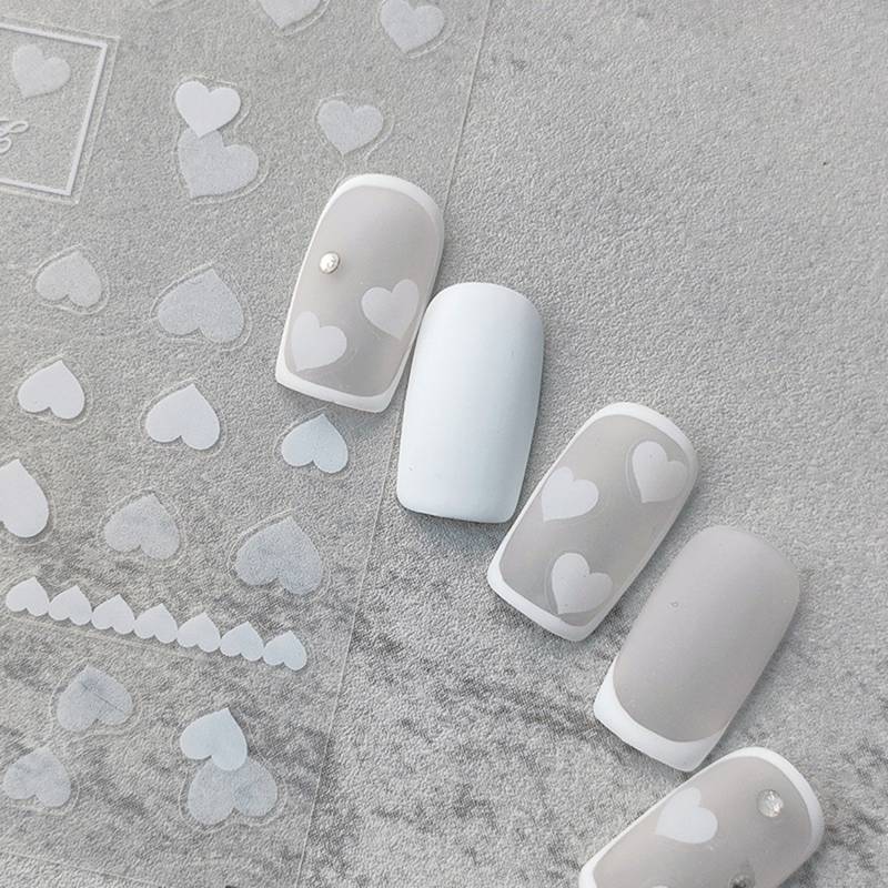 Nagel Aufkleber, Herz Nageldesigner Nagelsticker, Kunst, Diy Nägel von DIYDesignerArt