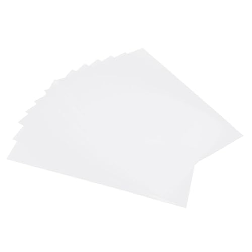 100 Blatt Pauspapier zum Zeichnen bedruckbares Transparentpapier Zeichenpapier durchscheinendes Musterpapier Spurenpapier Pauspapierblock bedruckbares Pauspapier Lackmuspapier Weiß DIYEAH von DIYEAH