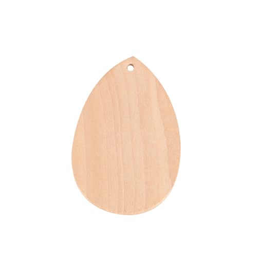 20St unvollendete Anhänger DIY Holzanhänger Unvollendete Holzanhänger Holzperlen Anhänger Holzschmuck DIY künstliches Grün Eukalyptus DIY-Anhänger aus Holz Holzspäne Hölzern DIYEAH von DIYEAH