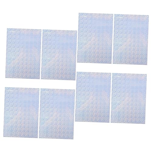 8st Farbiges Papier Fotodruckpapier Klebepapier Sprühtintendruckpapier Druckerpapier Fotopapier Für Drucker Drucken Von Farbigem Papier Glänzendes Fotopapier Das Haustier DIYEAH von DIYEAH