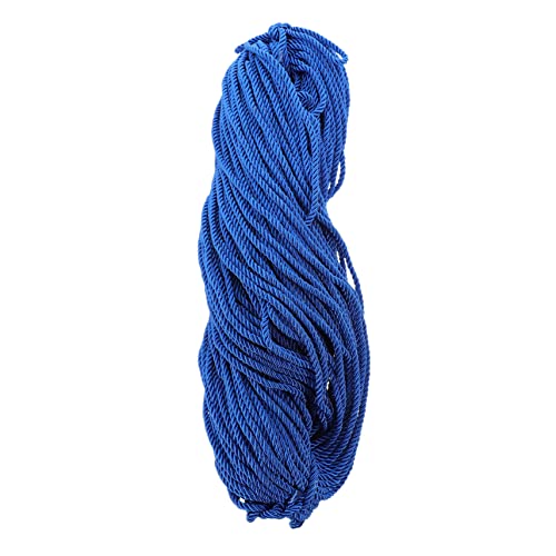 DIYEAH 1 Rolle Abschluss-Ehrenseil geflochtene Schnüre Abschlussfoto-Requisite Graduierung Ehrenschnur Abschlussanzug Dekoration Schnüre für den Abschluss Quastendekor Polyester Blue von DIYEAH