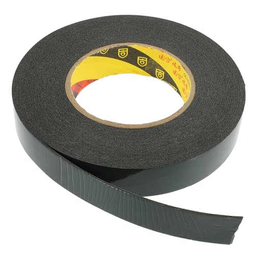 DIYEAH 1 Rolle Doppelseitiges Schaumstoff-montageband Klebeband Für Wände Klebeband Selbstklebend Patch Teppich Doppelklebeband Nicht Leitung Rand Grafikband Haken Polyethylenschaum Black von DIYEAH