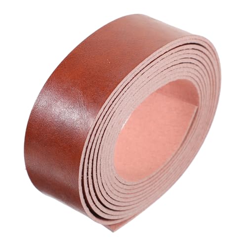 DIYEAH 1 Rolle Handgefertigtes Leder Lederbandstreifen Selber Machen Lederstreifen Selber Basteln Leder Für Die Lederverarbeitung Lederband Selber Machen Tasche Lederband Brown Pu von DIYEAH