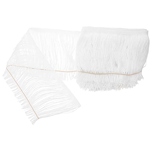 DIYEAH 1 Rolle Schnurrbart retro styles bastelzubehör brims fensterdekoration DIY-Nähzubehör Stickerei Fransenbesatz Spitzenstoff Stoffbesatz Gardinenfransen DIY trimmen Polyester Weiß DIYEAH 1 Rolle Schnurrbart retro styles bastelzubehör brims fensterdekoration DIY-Nähzubehör Stickerei Fransenbesatz Spitzenstoff Stoffbesatz Gardinenfransen DIY trimmen Polyester Weiß von DIYEAH