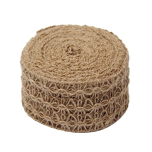 DIYEAH 1 Rolle Spitzen dekorative Materialien Jute selber machen handgemachtes Zwirnseil DIYEAH 1 Rolle Spitzen dekorative Materialien Jute selber machen handgemachtes Zwirnseil von DIYEAH