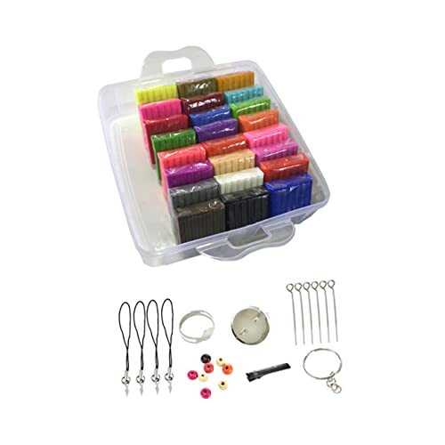 DIYEAH 1 Satz 24 Ofen backen Ton Modelliermasse-Kit Zubehör aus Ton Polymer-Ton-Set für von DIYEAH