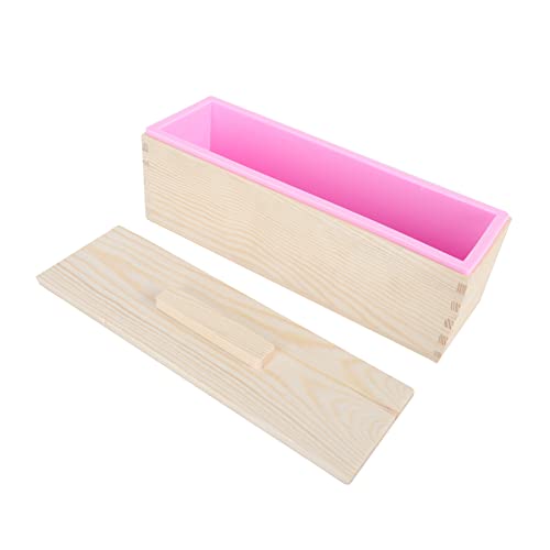 DIYEAH 1 Satz Brot-Box Seife Spender Deckel flüssig storage boxes aufbwahrungs-box Holzcontainer vorratsboxen praktischer kleiner Koffer einfacher Behälter mit Schimmel Kieselgel von DIYEAH