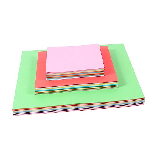 DIYEAH 1 Satz Büttenpapier Bastelset Basteln Für Bastelkasten Papierbasteln Farbiges Kopierpapier Jumbo-buntstifte Bastelfaltpapier Origami-papierzubehör 600 Stück von DIYEAH