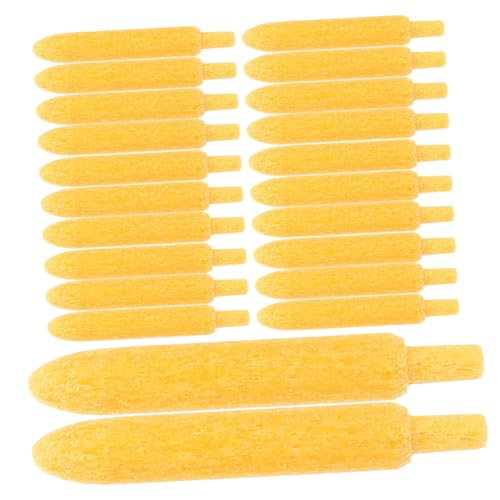 DIYEAH 1 Satz Ersatzminen Für Farbstifte Acrylstiftspitzen Markerspitzen Für Acrylfarbe Farbmarkierungsstiftspitzen Ersatzspitzen Für Farbmarker Chemiefaser Aus Polyester Yellow 50 Stück von DIYEAH