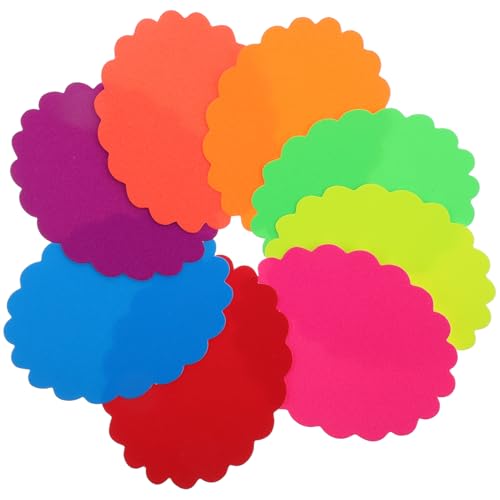 DIYEAH 1 Satz Etikett-preisschild Dinge Zum Anmalen Fluoreszenz -tags Pop-explosionsaufkleber Fluoreszierende Zeichen Klappbarer Dampfgarer Preisschilder Fluoreszierendes Papier 400 Stück von DIYEAH