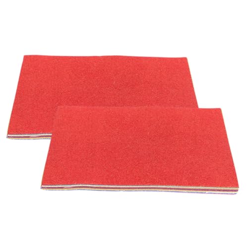 DIYEAH 1 Satz Handgeschöpftes Farbiges Papier Foam Board Foam Sheet Bastelschaum Modellierschaum Bastelmaterial Für Den Kindergarten Bastelpapiere Selber Machen Klebeband 20 Blatt von DIYEAH