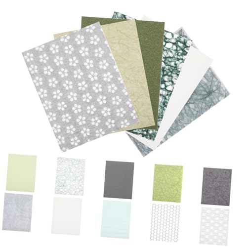 DIYEAH 1 Satz Handkonto Mit Gemischtem Materialpaket Dekoratives Scrapbook-papier Strukturiertes Scrapbook-papier Karte Sammelalbum Schrott Diy Retro-papier Ästhetisches Papier 30st von DIYEAH