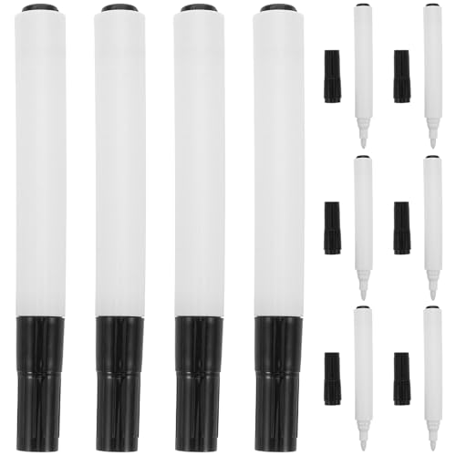 DIYEAH 1 Satz Leere Hülle Des Tafelstifts Feine Punktmarkierungen Magnetischer Flüssigkreidemarker Marker Auf Wasserbasis Mini Waschbare Marker Kreidestift Whiteboard-stift Plastik 10st von DIYEAH