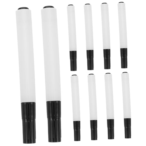 DIYEAH 1 Satz Leere Hülle Des Tafelstifts Kartontücher Löschbarer Tafelstift Papiertücher Farbstifte Für Whiteboard Whiteboard-marker Trockener Löschstift Kugelschreiber Plastik 10st von DIYEAH