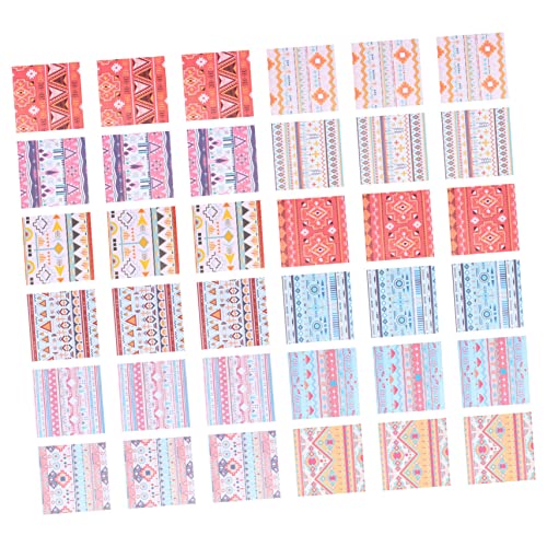 DIYEAH 1 Satz Origami Buntes Faltpapier Doppelseitiges Diy-papier Faltpapier Bedrucken Bastelpapier Für Diy-papier Im Böhmischen Stil Colorful Doppeltes Offsetpapier 100st von DIYEAH