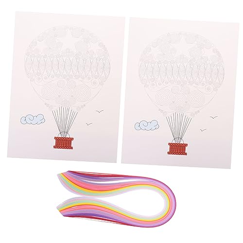 DIYEAH 1 Satz Quilling-tool-set Aus Papier Zeitschrift Bausatz Heimwerken Feder Scrapbooking Scrapbook-kit Bausätze Streifen Kunst- Und Bastelset Ästhetisch Blotting Perlen Planke von DIYEAH