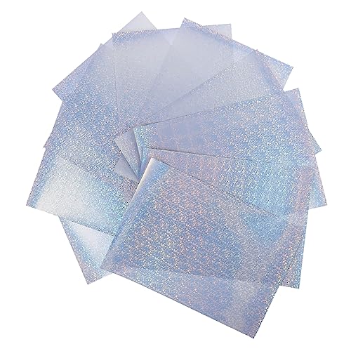 DIYEAH 1 Satz Regenbogen-druckpapier Bedruckbares Vinyl Klares Vinyl Etiketten Druckerpapier Bunt Farbiges Druckerpapier Selbstklebendes Druckpapier Buntes Druckpapier Das Haustier 10st von DIYEAH