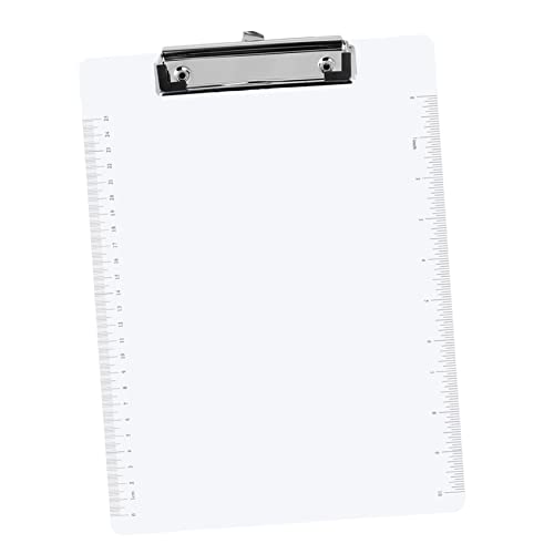 DIYEAH 1 Satz Wordpad-ordner Pavillon Faltbare Werkzeuge Klemmbrett Trocken Abwischbar Arbeiten Schreibtafel Buchstabentafel Clipboard-datei-clips Dateiordner Der Zwischenablage Acryl 6st von DIYEAH