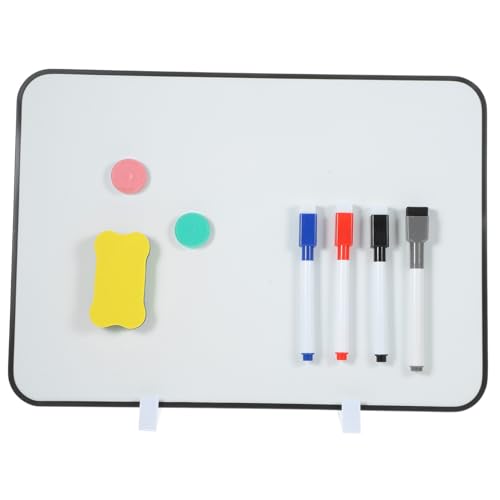 DIYEAH 1 Satz doppelseitige Schreibtafel kleine trocken abwischbare Tafel Whiteboard-Staffelei Whiteboard stehen schreibtafel write board Magnettafel große weiße Tafel Kunststoff von DIYEAH