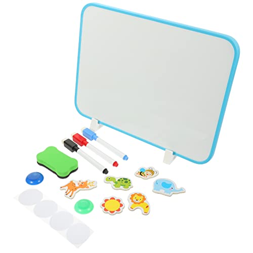 DIYEAH 1 Satz magnetisches Whiteboard Desktop-Staffelei Whiteboard Studenten-Whiteboard kinder schreibtafel schreib tablet kinder kleine Tafel löschbares Zeichenbrett für Kinder PVC von DIYEAH