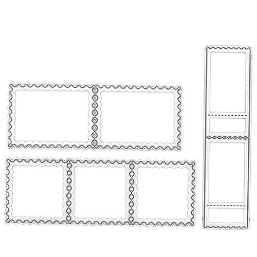 DIYEAH 1 Set Selbstgemachtes Stempelmodell Metall Karbonstahl Messerform DIY Stanzmesserform Sk3993 Dekorative Karten Bilderrahmen Stanzformen Briefstempel Umschläge Bulletin von DIYEAH